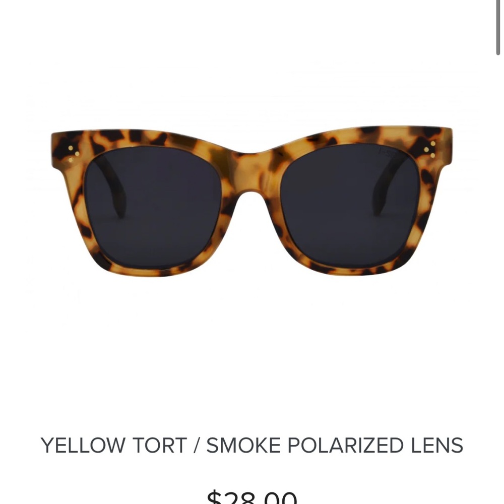 I-sea Stevie sunglasses in yellow tort